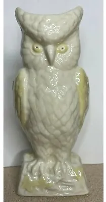 Buy NEW Vintage Belleek Owl Vase, ANTIQUE, 7th Golden Mark (1980-1993), Parian China • 39.99£