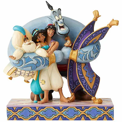 Buy Disney Traditions Figurine - Group Hug! Aladdin NEW • 89.99£