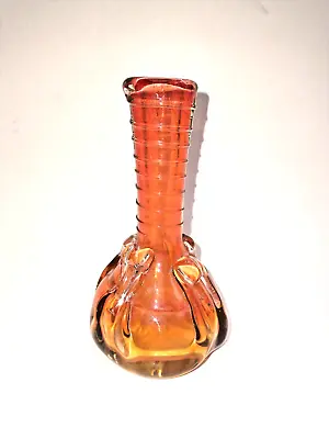 Buy Signed Early 1979 Signed Charles V Ramsay British Studio Glass Vase Peter Layton • 49.95£