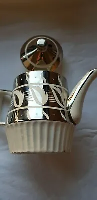 Buy Price Kensington, China Teapot, Silver Leaf Design, Ross • 5£