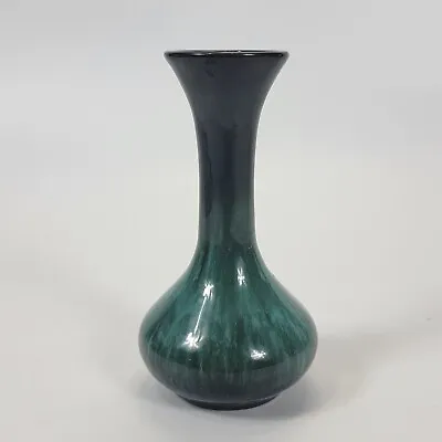 Buy Blue Mountain Pottery Small Bud Vase Drip Glaze BMP Canada MCM 5.75” • 18.96£