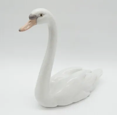 Buy Lladro 5230 Graceful Swan Figurine Glossy Ornament Bird Animal Cisne Gallardo • 10.33£