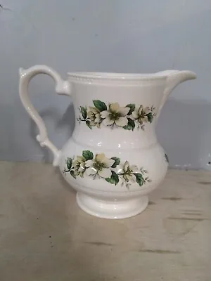 Buy Vintage Lord Nelson Pottery Pitcher Vase Floral Pattern 6  England • 22.75£