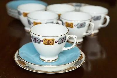Buy Delphine England - Vintage Bone China Tea Set - Never Used & Boxed - Set Of 6  • 49£