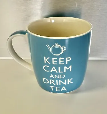 Buy Kent Pottery Keep Calm And Drink Tea 🍵 Mug Nice Collectible Blue • 39.99£