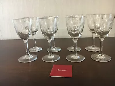 Buy 8 Glasses Wine White IN Crystal Baccarat (Price Per Unit) • 46.10£
