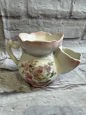Buy Vintage Victorian Shaving Mug Pink Floral Porcelain James Kent Staffordshire • 5£