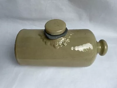 Buy Antique Vintage Stoneware Hot Water Bottle Bed Foot Warmer 2 Pt • 12.99£
