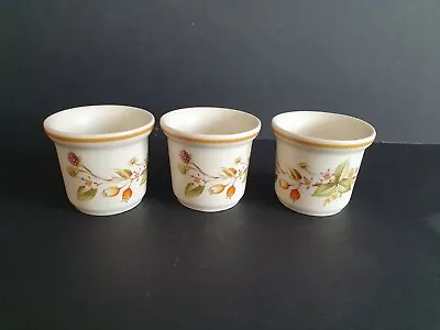 Buy Vintage M&S St Michael Harvest Egg Cups X 3 • 10£