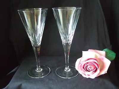 Buy 2 X  Crystal Champagne Flutes Glasses Prosecco Cava Cocktails   (CF3) • 5.99£