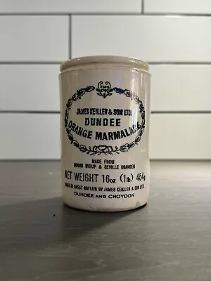 Buy James Keiller & Sons Dundee Marmalade Pot 1LB Vintage Stoneware Jar • 8£