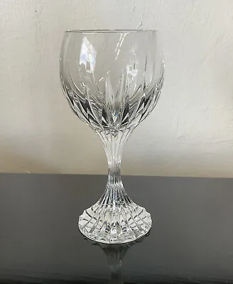 Buy Baccarat France Clear Cut Crystal, Massena Wine Glass / Drinkware, 6.5” Height • 94.65£