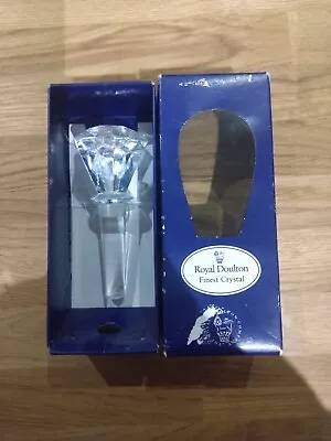 Buy ROYAL DOULTON Finest Crystal Decanter Bottle Stopper. • 9.99£
