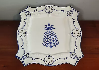 Buy Neuwirth Pineapple Platter Hand Painted Portugal • 8£