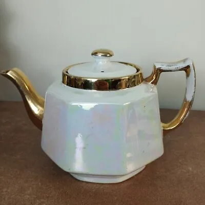 Buy Vintage, 1950s, H J Wood Teapot, With Opal Glaze, Approx. 1.5 Pints  • 8.95£