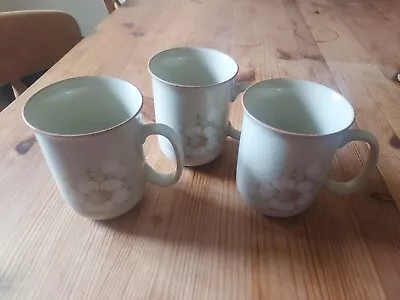 Buy Denby Daybreak Mugs X 3 • 19.99£