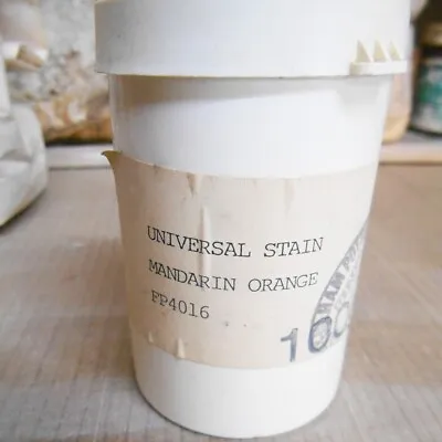 Buy Pottery And Ceramic Powdered Underglaze Mandarin Orange Fulham Pottery 100g. • 12£