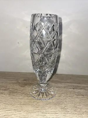 Buy Thomas Webb Crystal Cut Champagne Glass/flute 17cm Vase • 16£