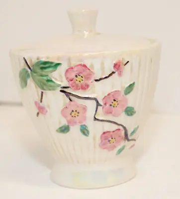 Buy Vintage Maling Luster Ware, Blossom Design Lidded Jar Made In Byker, Newcastle • 4.99£