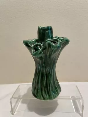Buy Mary Baker Jersey Pottery Vase Green Glazed 5.5” • 10£