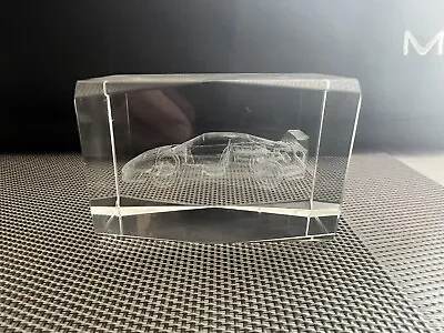 Buy Ferrari F40 - Laser Etched Crystal Glass Block - Paperweight • 25£