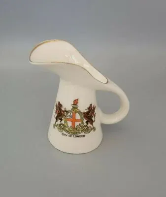 Buy Goss Type Porcelain Pitcher Miniture Souvenir Coty Of London  • 12.55£