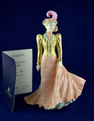Buy Coalport David Shilling Ltd Edition 41/750 The Ascot Lady Figurine - PERFECT • 74.50£