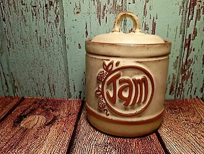 Buy Cornish Tremar Studio Pottery Jam, Preserve Pot, Jar Vintage Retro Stoneware • 4.60£
