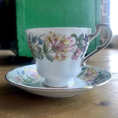 Buy Vintage Paragon Country Lane Bone China Tea Cup  & Saucer • 4£