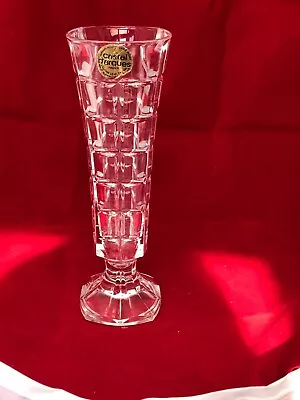 Buy Beautiful Vintage Cristal D'Arques Bud /stem Vase Lead Crystal Cut Glass 24% • 12£