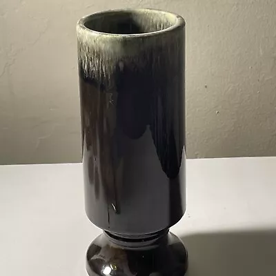 Buy Vintage Hull Cylinder Vase - Mid Century Modern Pottery - Marked 'Hull USA F35' • 46.30£