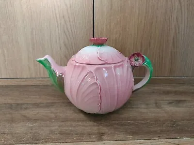 Buy Carlton Ware Buttercup Design Pink Teapot 1522 / 2, 1936/38. • 72£