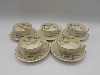 Buy Thomas ROSENTHAL Germany Set For 5  Cup & Saucer 07476 Pattern • 38.35£