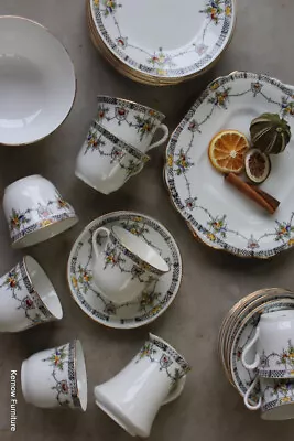 Buy Vintage Art Deco China Tea Set • 95£