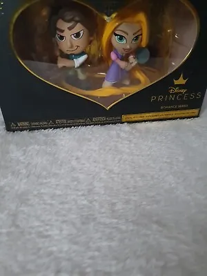 Buy Disney Princess Romance Series Tangled Flyn Rapunzel 2 X Figures Funko Rare • 14.95£