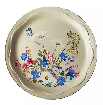 Buy Poole Pottery Springtime Pattern Dinner Plate 26cm Dia In The Style Shape • 6.55£