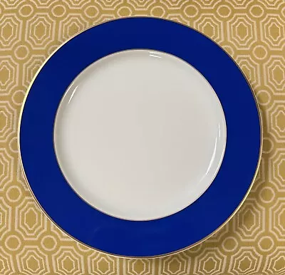Buy Bernardaud France Dinnerware Phoebe Opaline Royal Blue 29/50cm Limoges QTY 8 • 284.12£