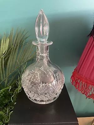 Buy Cut Glass Decanter Sherry Gin Whisky Wine • 15£