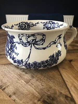 Buy Antique Bowl Garland Pattern Vintage Blue & White Pottery-J Kent Fenton. Exc Con • 5.99£