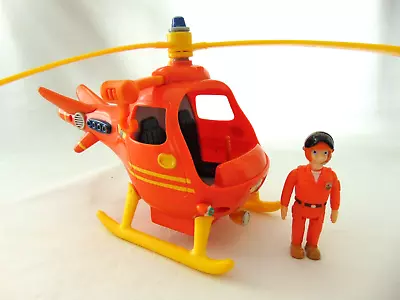 Buy Fireman Sam - Tom Thomas Figure With Talking / Musical Rescue Helicopter • 4.99£