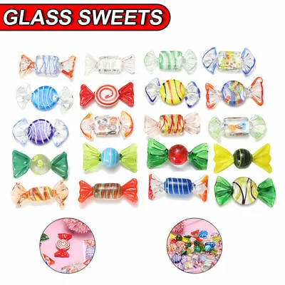 Buy 24 Pack Glass Sweets Wedding Xmas Party Candy Decor Ornament Gift • 22.99£