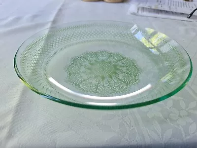 Buy Vintage Chance Glass Fruit Bowl, Lacy Design, 25 Cm Diameter • 13£