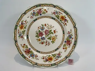Buy Vintage Grindley Chelsea Bouquet Dinner Plate 10   Decorative Hand Finished • 14.99£