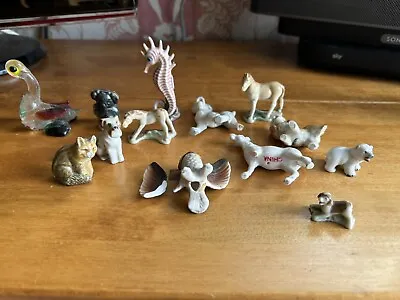 Buy Vintage Wade Whimsies Figures Animals All Damaged • 2.99£