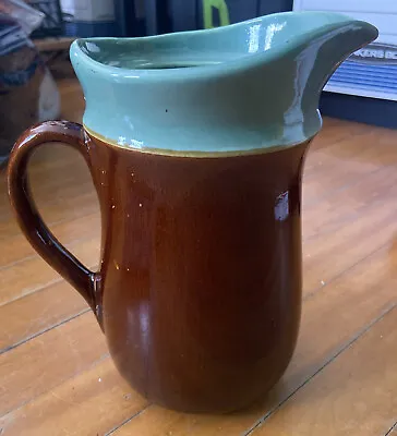 Buy Red Wing Bakeware Oomph Pitcher American Art Pottery Brown Green Vintage No Lid • 21.19£