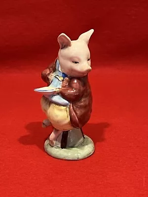 Buy Beatrix Potter Royal Albert Figurine Pigling Eats His Porridge Peter Rabbit Gift • 29.99£