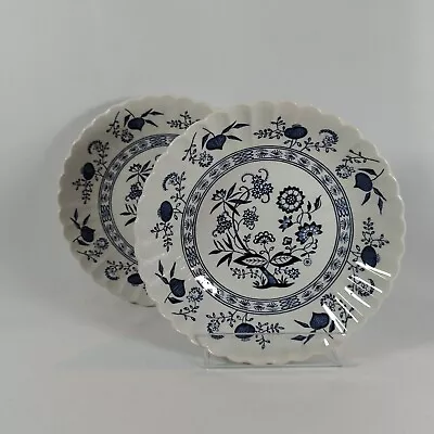 Buy 2x J & G Classic Meakin - Blue Nordic Serving Bowl - Hand Engraving • 29.99£