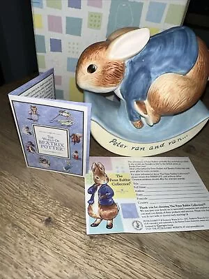 Buy Peter Rabbit Rocking   Money Box Ceamic New Cute Gift  Collectable Childrens • 12£