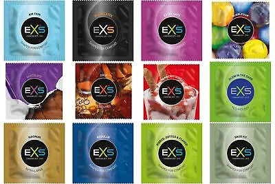 Buy EXS Condoms - All Types & Quantities - Discreet Delivery • 2.91£