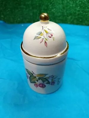 Buy Vintage PORTMEIRION Gilded Fuschia Lidded Storage Jar .Rare  • 35£